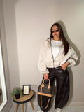 pantalone in pelle